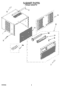 Part Location Diagram of 8209728 Whirlpool GRILLE