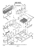 UNIT Diagram and Parts List for KFRF19MSWHY0  KitchenAid Refrigerator