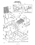 Part Location Diagram of 1100954 Whirlpool Exchanger, Heat