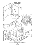 SECTION Diagram and Parts List for RS6300XKW3  Whirlpool Range