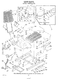 Part Location Diagram of 945484 Whirlpool FRAME ASSEMBLY