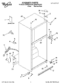 Part Location Diagram of W10123575 Whirlpool CORD-POWER