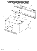Part Location Diagram of 8206231 Whirlpool Harness from Magnetron to