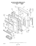 REFRIGERATOR DOOR Diagram and Parts List for ET22DKXWW00  Whirlpool Refrigerator