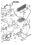 UNIT Diagram and Parts List for ET20MKXLWR1  Whirlpool Refrigerator