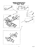 WIRING HARNESS Diagram and Parts List for KEBI271YWH2  KitchenAid Wall Oven