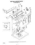 Part Location Diagram of 694690 Whirlpool Harness, Wiring