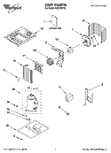 UNIT PARTS Diagram and Parts List for ACE184PT0  Whirlpool Air Conditioner