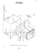 OVEN Diagram and Parts List for RM955PXPW0  Whirlpool Microwave Oven Combo