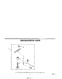 MISCELLANEOUS Diagram and Parts List for LA5530XPW3  Whirlpool Washer