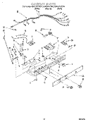 CONTROL Diagram and Parts List for GD25DFXFN00  Whirlpool Refrigerator