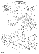 LINER PARTS Diagram and Parts List for KBLC36FKB02  KitchenAid Refrigerator