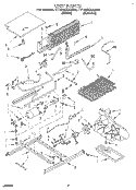 UNIT Diagram and Parts List for TT18HKXAN00  Whirlpool Refrigerator