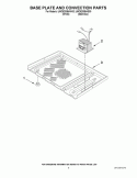 Part Location Diagram of W10258323 Whirlpool TRANSFORMR