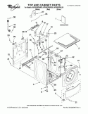 Part Location Diagram of W10252712 Whirlpool ENERGY GUIDE