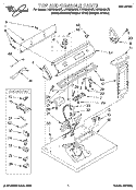 Part Location Diagram of 3401646 Whirlpool Harness, Wiring
