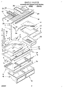 Part Location Diagram of 1118121 Whirlpool TRIM-SHELF