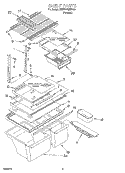 SHELF, LIT/OPTIONAL Diagram and Parts List for 7MET18GKFN00  Whirlpool Refrigerator