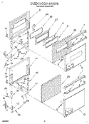 Part Location Diagram of 4363680 Whirlpool Insulation