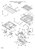 Part Location Diagram of WP542638 Whirlpool Refrigerator Grease