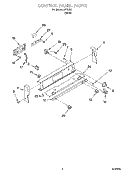 Part Location Diagram of 3191039 Whirlpool Support. Relay