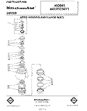 SECTION Diagram and Parts List for 6KCDS250V1  KitchenAid Food Waste Disposer