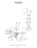 BLOWER Diagram and Parts List for 4KUDC220T2  KitchenAid Dishwasher