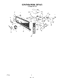Part Location Diagram of 4340835 Whirlpool LENS-TIMER