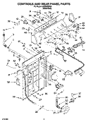 Part Location Diagram of 8571736 Whirlpool Switch, Water Temperature (ATC)