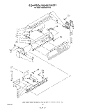 CONTROL PANEL Diagram and Parts List for KAWE950VAL0  KitchenAid Washer