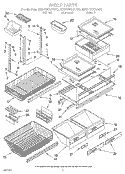 Part Location Diagram of 2148652 Whirlpool PAN-CRISPR