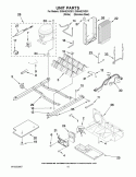 UNIT PARTS Diagram and Parts List for ID5HHEXVS01  Whirlpool Refrigerator