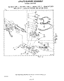 694670 BURNER Diagram and Parts List for LG5801XSW2  Whirlpool Dryer