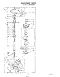 GEARCASE Diagram and Parts List for KAWE900SWH2  KitchenAid Washer
