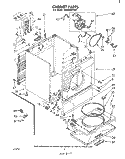 SECTION Diagram and Parts List for LE6800XPW0  Whirlpool Dryer