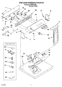 SECTION Diagram and Parts List for CEDS774JQ1  Crosley Dryer