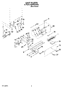 UNIT PARTS Diagram and Parts List for KBCO24LSBX01  KitchenAid Wine and Beverage Cooler