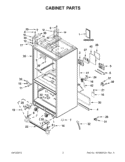 Part Location Diagram of W10562833 Whirlpool BLOCK-PIV