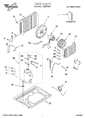 Part Location Diagram of 8031285 Whirlpool BEND-RETRN