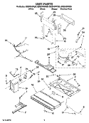 UNIT PARTS Diagram and Parts List for GB2SHDXPS02  Whirlpool Refrigerator