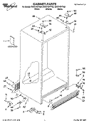 Part Location Diagram of 2309541 Whirlpool DISCONTINUED