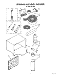 OPTIONAL Diagram and Parts List for CA17WQ4  Whirlpool Air Conditioner