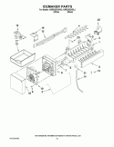 ICEMAKER PARTS Diagram and Parts List for KBRS20EVBL2  KitchenAid Refrigerator