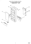 Part Location Diagram of 4359819 Whirlpool BUTTON