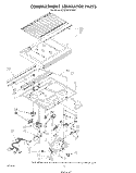 COMPARTMENT SEPARATOR Diagram and Parts List for ET20DKXTG01  Whirlpool Refrigerator