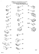 WIRING HARNESS Diagram and Parts List for KAWS777EQ0  KitchenAid Washer