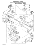 Part Location Diagram of W10502248 Whirlpool HANDLE
