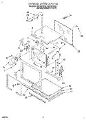 LOWER OVEN Diagram and Parts List for RB770PXBQ2  Whirlpool Wall Oven