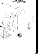 UNIT PARTS Diagram and Parts List for EL02CCXMB00  Whirlpool Refrigerator