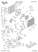 Part Location Diagram of LIT1165607 Whirlpool Wiring Diagram